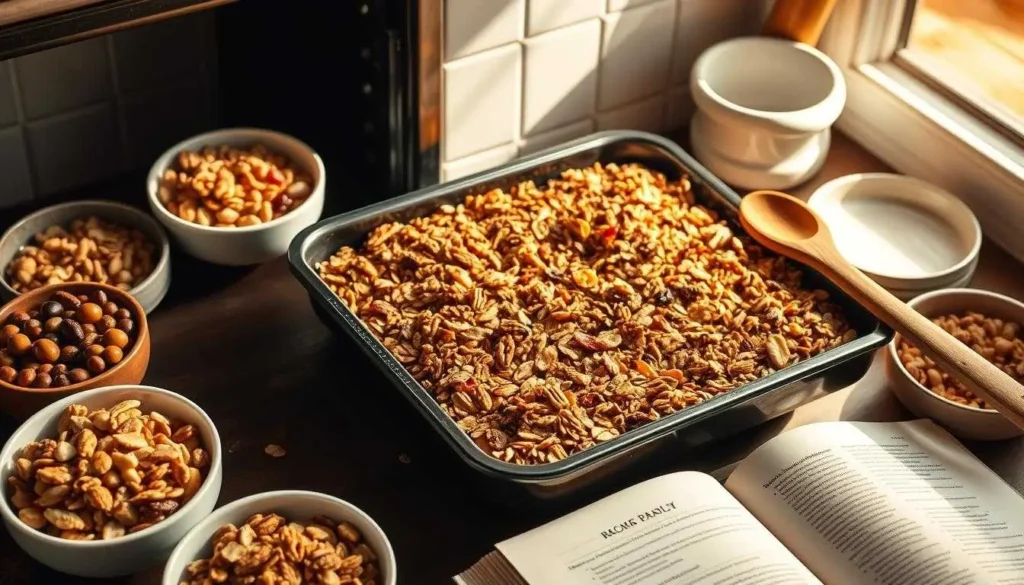 How to tell when homemade granola is done?