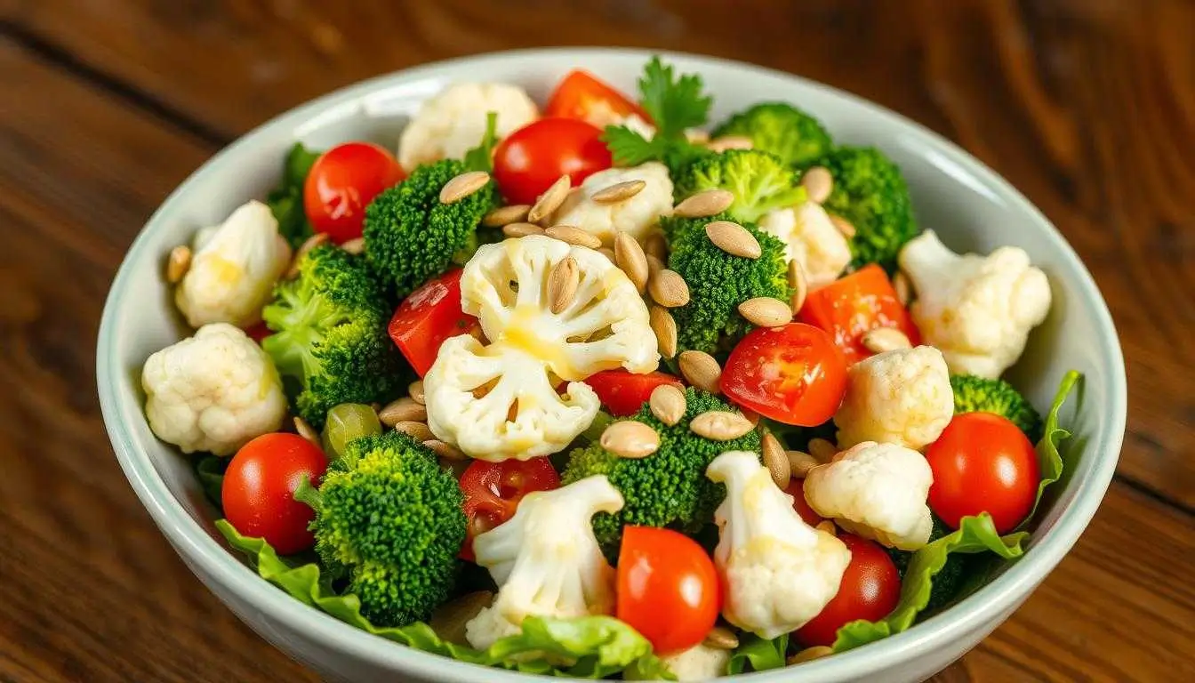 broccoli cauliflower salad recipe